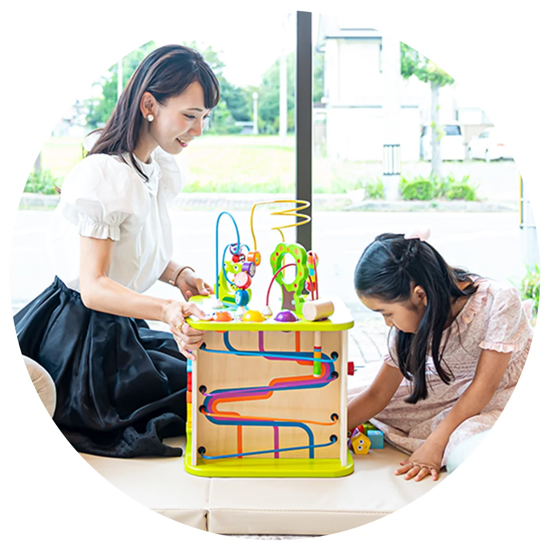 思わず笑顔になる！わくわくのキッズルーム